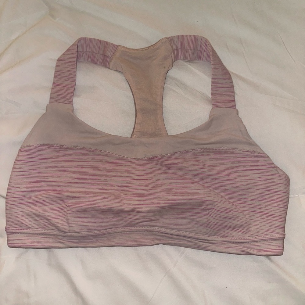 Lululemon Pink Sports Bra